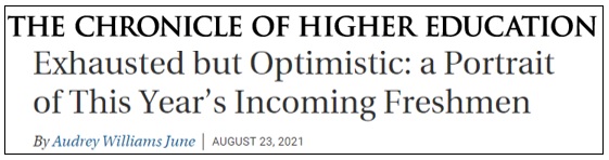 Chronicle of Higher Education article