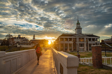 a sunset photo at University of the Cumberlands